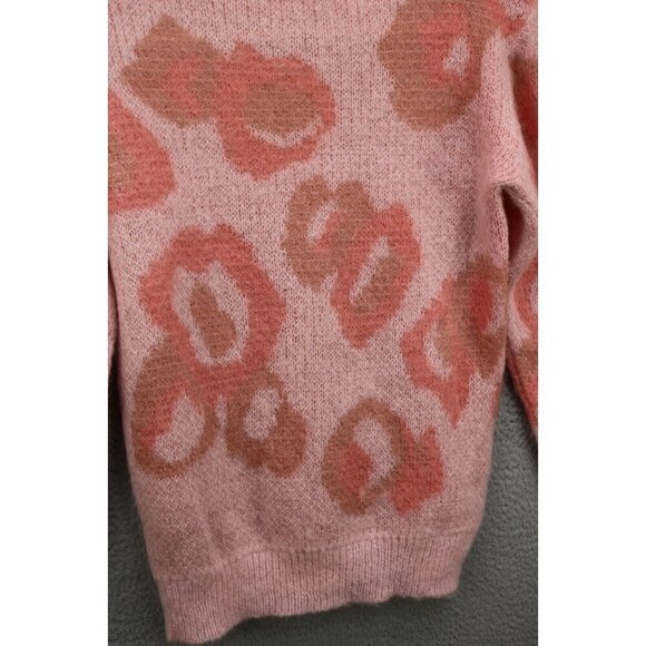 Bianco & Blu Mohair Blend Italian Sweater-Size Medium-Soft - Picture 9 of 10